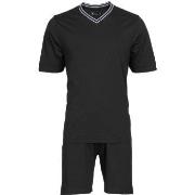 JBS Short Sleeve Pyjamas Svart bomull X-Large Herre