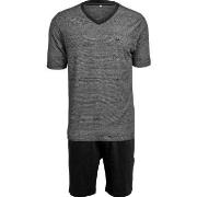 JBS Short Sleeve Pyjama 131 Grå bomull X-Large Herre