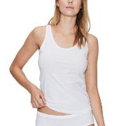 JBS of Denmark Organic Cotton Top Wide Straps Hvit økologisk bomull La...