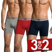 Jockey 3P Cotton Stretch Boxer Trunk Ubestemt Farge bomull 3XL Herre