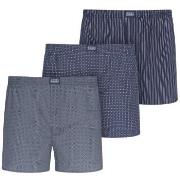 Jockey 3P Woven Soft Poplin Boxer Shorts Marine bomull Large Herre