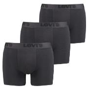 Levis 3P Premium Boxer Svart bomull Small Herre