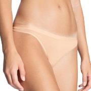 Calida Truser Natural Comfort Thong Beige bomull Medium Dame