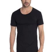 Calida Pure and Style T-shirt Svart bomull Medium Herre