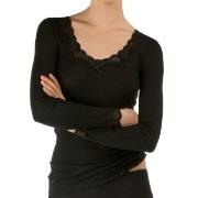 Calida Richesse Lace Long-sleeve Top Svart 46-48 Dame