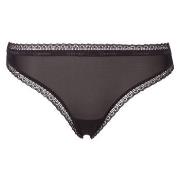 Calvin Klein Truser Bottoms Up Refresh Bikini Svart polyamid Large Dam...