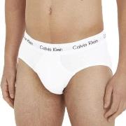 Calvin Klein 3P Cotton Stretch Hip Brief Hvit bomull Large Herre