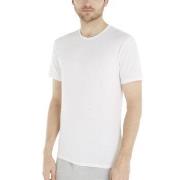 Calvin Klein 2P Modern Cotton Stretch Crew Hvit bomull Small Herre