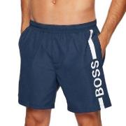 BOSS Badebukser Dolphin Recycled Swim Shorts Mørkblå polyester X-Large...