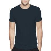 Bread and Boxer Cotton Crew Neck Marine økologisk bomull Medium Herre