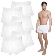 Bread and Boxers Boxer Briefs 6P Hvit økologisk bomull Small Herre