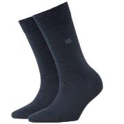 Burlington Strømper Bloomsbury Wool Sock Marine Str 36/41 Dame