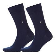 Burlington Strømper 2P Everyday Cotton Sock Marine Str 40/46 Herre