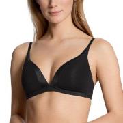 Calida BH Cate Triangle Soft-Bra Svart bomull A 75 Dame