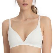 Calida BH Cate Triangle Soft-Bra Hvit bomull A 80 Dame