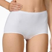 Calida Truser Comfort Midi-brief 23024 Hvit 001 bomull Large Dame