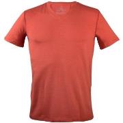 Frigo 4 T-Shirt V-neck Rød Small Herre