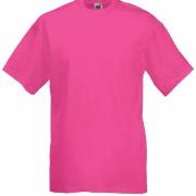 Fruit of the Loom Valueweight Crew Neck T Fuchsia bomull X-Large Herre