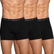 Gant 3P Cotton Stretch Boxer Svart bomull Medium Herre