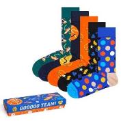 Happy socks Strømper 5P Game Day Gift Box Mixed bomull Str 41/46