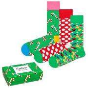 Happy socks Strømper 3P Holiday Gift Box Mixed bomull Str 41/46