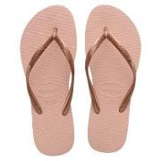 Havaianas Slim Lysrosa Str 41/42 Dame