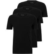 BOSS 3P Classic Crew Neck T-shirt Svart bomull XX-Large Herre