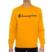 Champion Classics Men Crewneck Sweatshirt Sennepsgul Large Herre