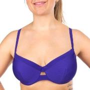 Chantelle Vibrant Covering Underwire Bikini Bra Blå D 70 Dame