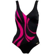 Damella Julia Basic Swimsuit Cerise 36 Dame