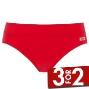 Damella Rachel Basic Brief Rød 38 Dame