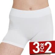 Decoy Seamless Hotpants Hvit S/M Dame