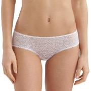 DKNY Truser Modern Lace Trim Hipster Hvit nylon X-Large Dame