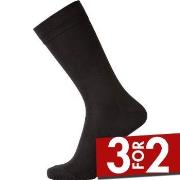 Egtved Strømper Bamboo No Elastic Sock Svart Str 40/45 Herre