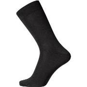Egtved Strømper Pure Cotton Socks Svart bomull Str 45/48 Herre
