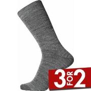 Egtved Strømper Wool Twin Sock Grå Str 45/48