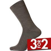 Egtved Strømper Wool Twin Sock Brun Str 45/48