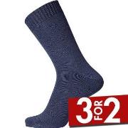 Egtved Strømper Wool Work Sock Marine Str 40/43