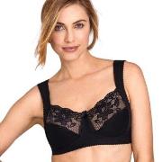 Miss Mary Lovely Lace Soft Bra BH Svart B 90 Dame