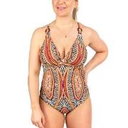 Missya Lucca Swimsuit Orange mønster 36 Dame