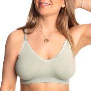 Missya BH Lucia Glitter Bra Top Mintgrønn polyamid Large Dame