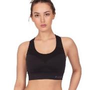 Pierre Robert BH Medium Support Sports Bra Svart polyamid Large Dame