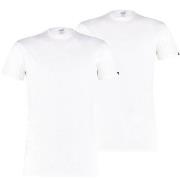 Puma 2P Everyday Basic Crew Tee Hvit bomull Large Herre