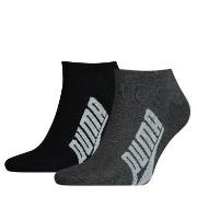 Puma Strømper 2P Lifestyle Sneaker Sock Svart Str 43/46