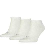 Puma Strømper 3P Sneaker Socks Lysgrå Str 43/46