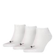 Puma Strømper 3P Sneaker Socks Hvit Str 43/46