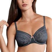 Rosa Faia BH Fleur Underwire Bra Antracit polyamid B 70 Dame