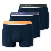 Schiesser 3P 95-5 Organic Cotton Rio Boxer Marine Medium Herre