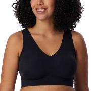 Schiesser BH Invisible Soft Bralette Svart 44 Dame