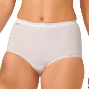 Sloggi Truser Dam Basic Maxi Hvit bomull 40 Dame